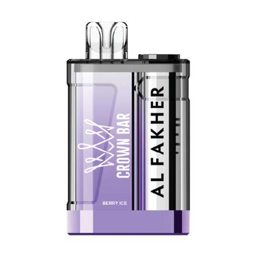 Al fakher disposable pods 9000 puff - berry ice - ( rechargeable )