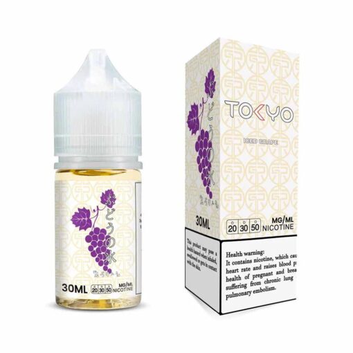 Premium TOKYO - Grape Ice - SALT - 30ML - High-quality vaping product available in Egypt