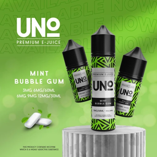 Uno - mint bubblegum - dl - 60ml