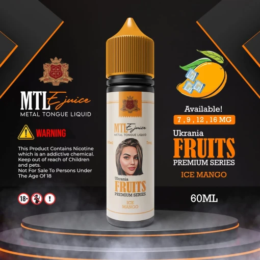 Mtl - marggot robie ( ice mango ) - mtl - 60ml