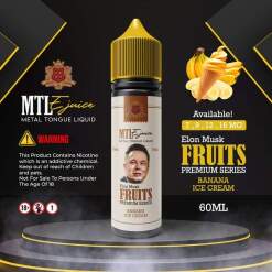 MTL - ELON MUSK ( BANANA ICE CREAM ) - MTL - 60ML