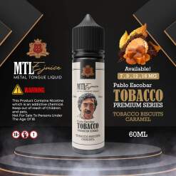 MTL - PABLO ESCOBAR ( TOBACCO BISCUITS CARAMEL ) - MTL - 60ML