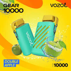 Vozol Disposable 10000 puff - Double Apple - ( RECHARGEABLE )