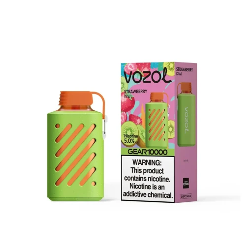 Vozol disposable 10000 puff - strawberry kiwi - ( rechargeable )