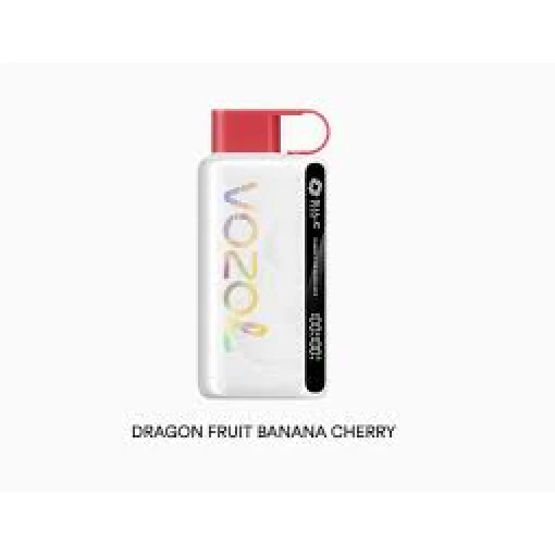Vozol star 12000 puff disposable - dragon fruit banana cherry - ( rechargeable )