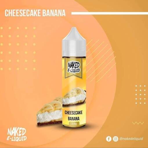 Naked - cheese cake banana - dl - 60ml