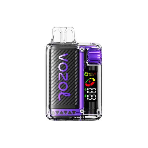 Vozol disposable vista 20000 puff - grape ice - ( rechargeable )