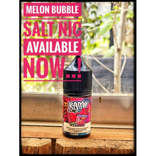 Ramp - melon bubble - salt - 30 ml