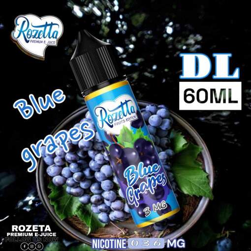 Rozetta - blue grapes - dl - 60ml