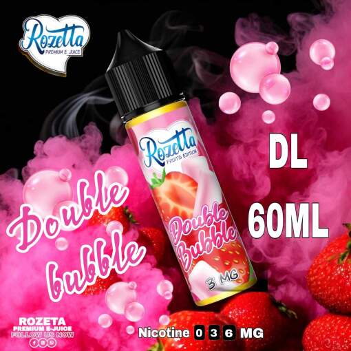 Rozetta - doubble bubble - dl - 60ml