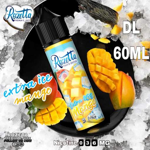 Rozetta - extra ice mango - dl - 60ml