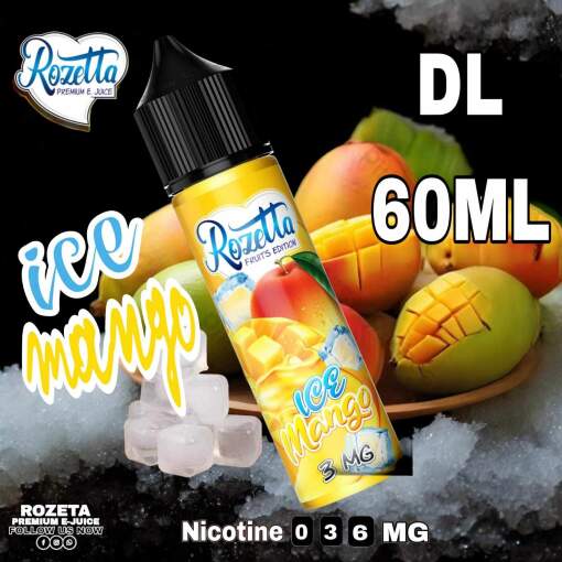 Rozetta - ice mango - dl - 60ml