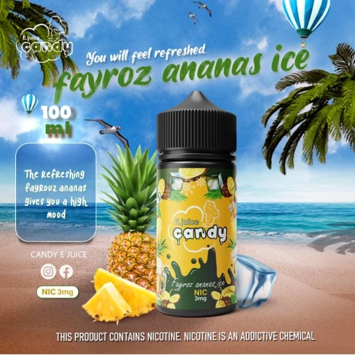 Candy - fayroz ananas ice - dl - 100ml