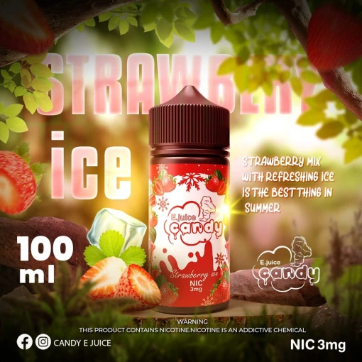 Candy - strawberry ice - dl - 100ml