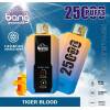 Convenient BANG Disposable 25000 puff - TIGER BLOD - ( RECHARGEABLE ) - Ready-to-use disposable vape device in Egypt