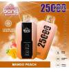 Convenient BANG Disposable 25000 puff - MANGO PEACH - ( RECHARGEABLE ) - Ready-to-use disposable vape device in Egypt