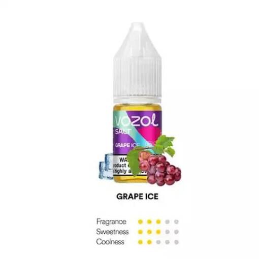 Premium Vozol – Grape Ice - SALT - 30ML - High-quality vaping product available in Egypt