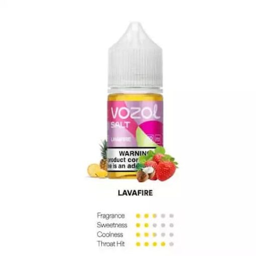 Premium Vozol – Lava Fire - SALT - 30ML - High-quality vaping product available in Egypt