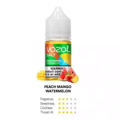 Vozol – peach mango watermelon - salt - 30ml