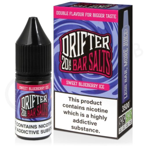 Premium DRIFTER - SWEET BLUEBERRY ICE - SALT - 30ML - منتج تبخير عالي الجودة متوفر في مصر