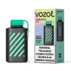 Vozol Disposable 10000 puff - Sour Apple Ice mint - ( RECHARGEABLE )