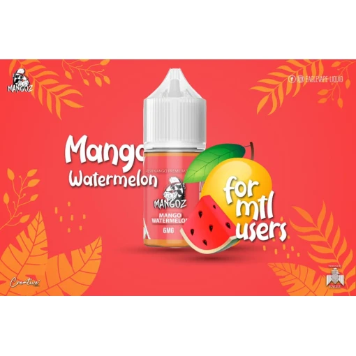 Mangoz - mango watermelon - mtl - 30ml
