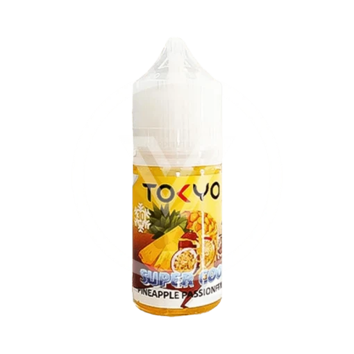 Premium tokyo - super cool - pineapple passion fruit - salt - 30ml - high-quality vaping product available in egypt