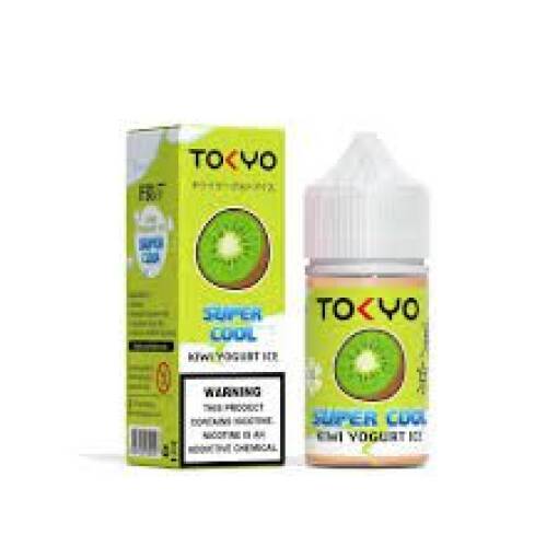 Premium TOKYO - Super بارد - Kiwi زبادي Ice - SALT - 30ML - منتج تبخير عالي الجودة متوفر في مصر