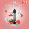 Convenient Citi Disposable 5000 puff S5 - WATERMENON ICE  - ( RECHARGEABLE ) 20 MG - Ready-to-use disposable vape device in Egypt
