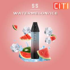 Convenient Citi Disposable 5000 puff S5 - WATERMENON ICE  - ( RECHARGEABLE ) 20 MG - Ready-to-use disposable vape device in Egypt