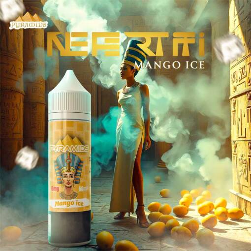 بريميوم بيراميدز - مانجا مآيس - MTL - 60 مل - منتج تبخير عالي الجودة متوفر في مصر