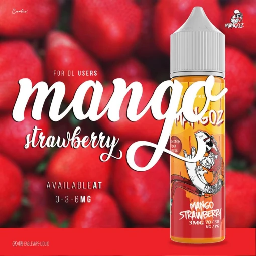 Mangoz - mango strawberry - dl - 60ml