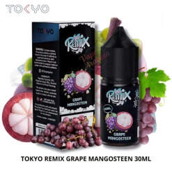 Tokyo remix - grape mangosteen  - salt - 30ml