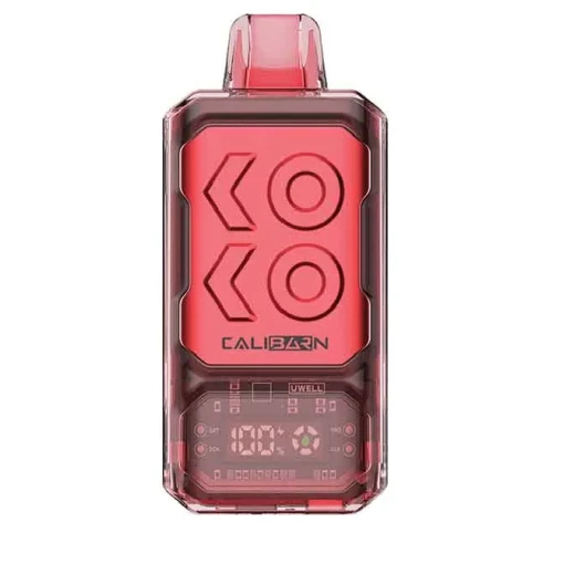 Convenient Caliburn Bar Disposable 16000 puffs - Strawberry ice - ( RECHARGEABLE ) - Ready-to-use disposable vape device in Egypt