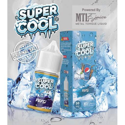 Super cool - pepsi  - salt - 30ml