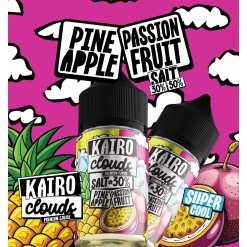 Kairo clouds -  pineapple passionfruit - salt - 30ml