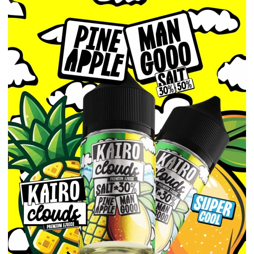 Kairo clouds -  pineapple mango - salt - 30ml