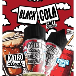 Kairo clouds -  black cola - salt - 30ml