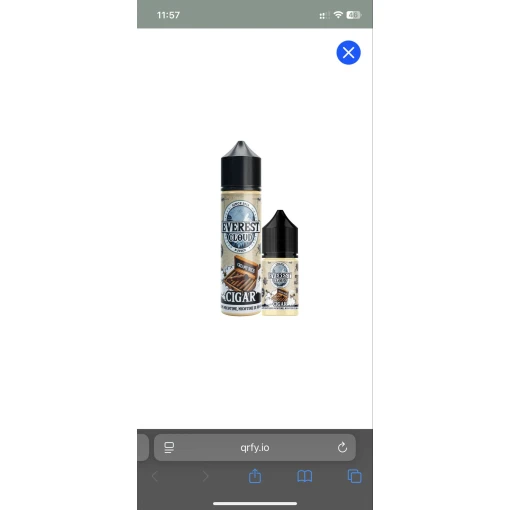 Everest clouds - cigar - mtl - 60ml