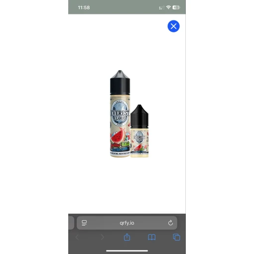 Everest clouds - watermelon ice - mtl - 60ml