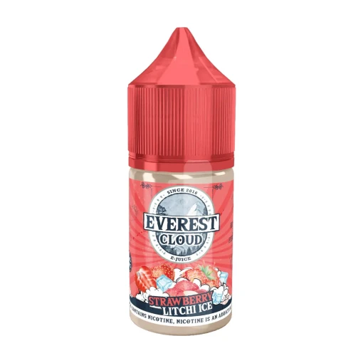 Everest clouds - super cool - strawberry litchi - salt - 30ml