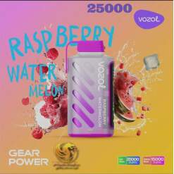 Vozol Disposable (Speical Edition) 25000 puff - Raspberry Watermelon - ( RECHARGEABLE )