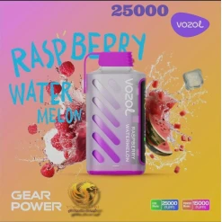 Vozol disposable (speical edition) 25000 puff - raspberry watermelon - ( rechargeable )