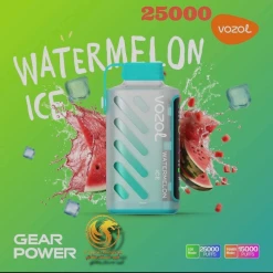 Vozol disposable (speical edition) 25000 puff - watermelon ice - ( rechargeable )