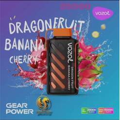 Vozol disposable (speical edition) 25000 puff - dragonfruit banana cherry - ( rechargeable )
