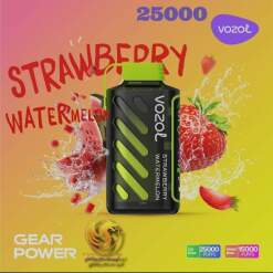 Vozol disposable (speical edition) 25000 puff - strawberry watermelon - ( rechargeable )