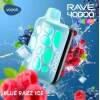Vozol  Disposable Rave 40000 puff - Blue Razz Ice - ( RECHARGEABLE )