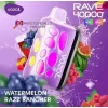 Vozol  Disposable Rave 40000 puff - Watermelon Razz Rancher - ( RECHARGEABLE )