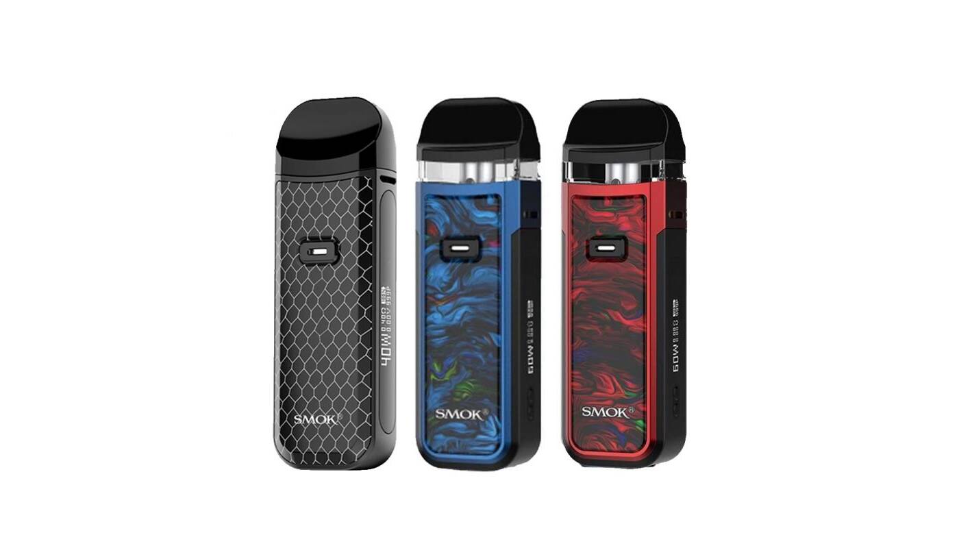 سيستم SMOK وNORD X 60W وPOD الممتاز - سيستم pod عالي الجودة للتدخين الإلكتروني في مصر
