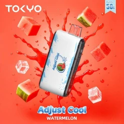 Tokyo adjust disposable 50000 puff - watermelon - ( rechargeable )